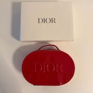 Dior Glossy Red Vanity Case